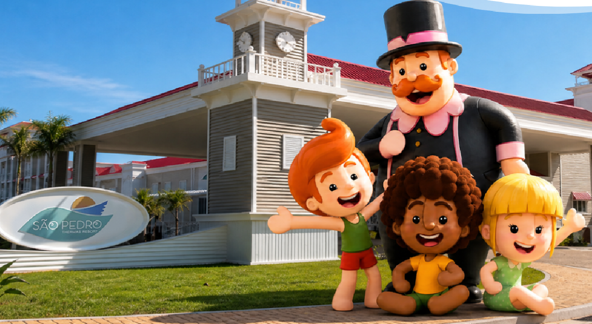 Mundo Bita no São Pedro Thermas Resort: diversão e aventura para toda a família