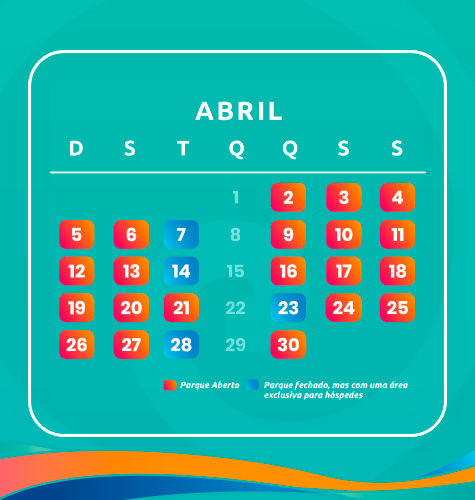 Hospedagem com ingressos para o parque aquático!