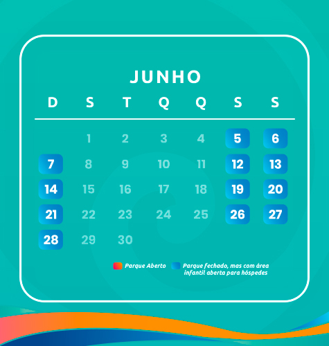 Hospedagem com ingressos para o parque aquático!