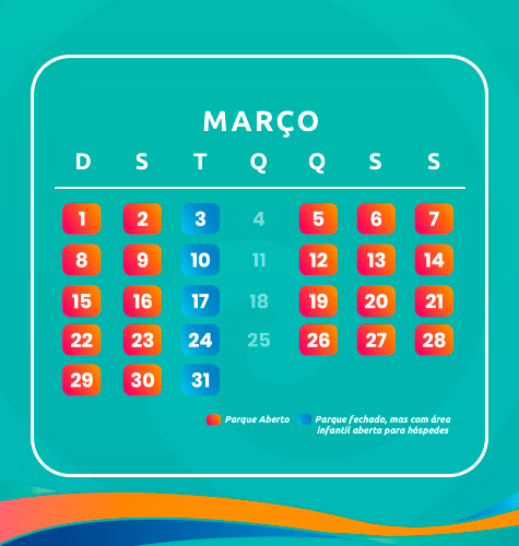 Hospedagem com ingressos para o parque aquático!