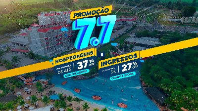 Promoção 7.7 Thermas de São Pedro: chegou o dia de garantir uma oferta imperdível