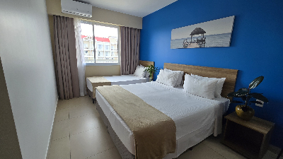 Acomodações no São Pedro Thermas Resort: conforto pensado para toda a família.