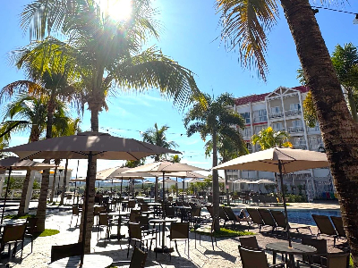 Novembro no São Pedro Thermas Resort: clima havaiano, Halloween e muita diversão em família