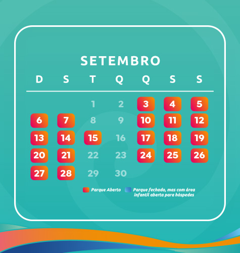 Hospedagem com ingressos para o parque aquático!