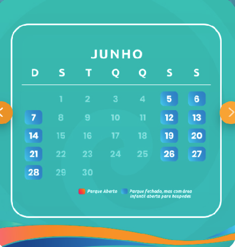 Hospedagem com ingressos para o parque aquático!