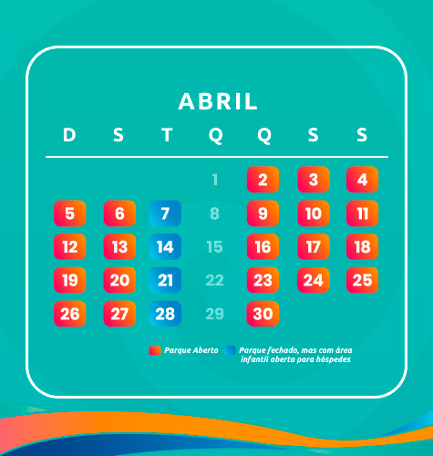 Hospedagem com ingressos para o parque aquático!