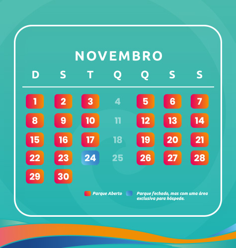 Hospedagem com ingressos para o parque aquático!